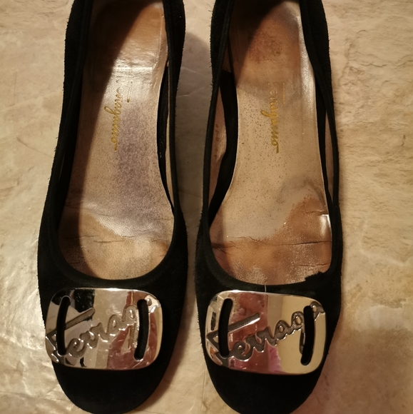 Salvatore Ferragamo Shoes - Ferragamo suede shoes size 8 1/5